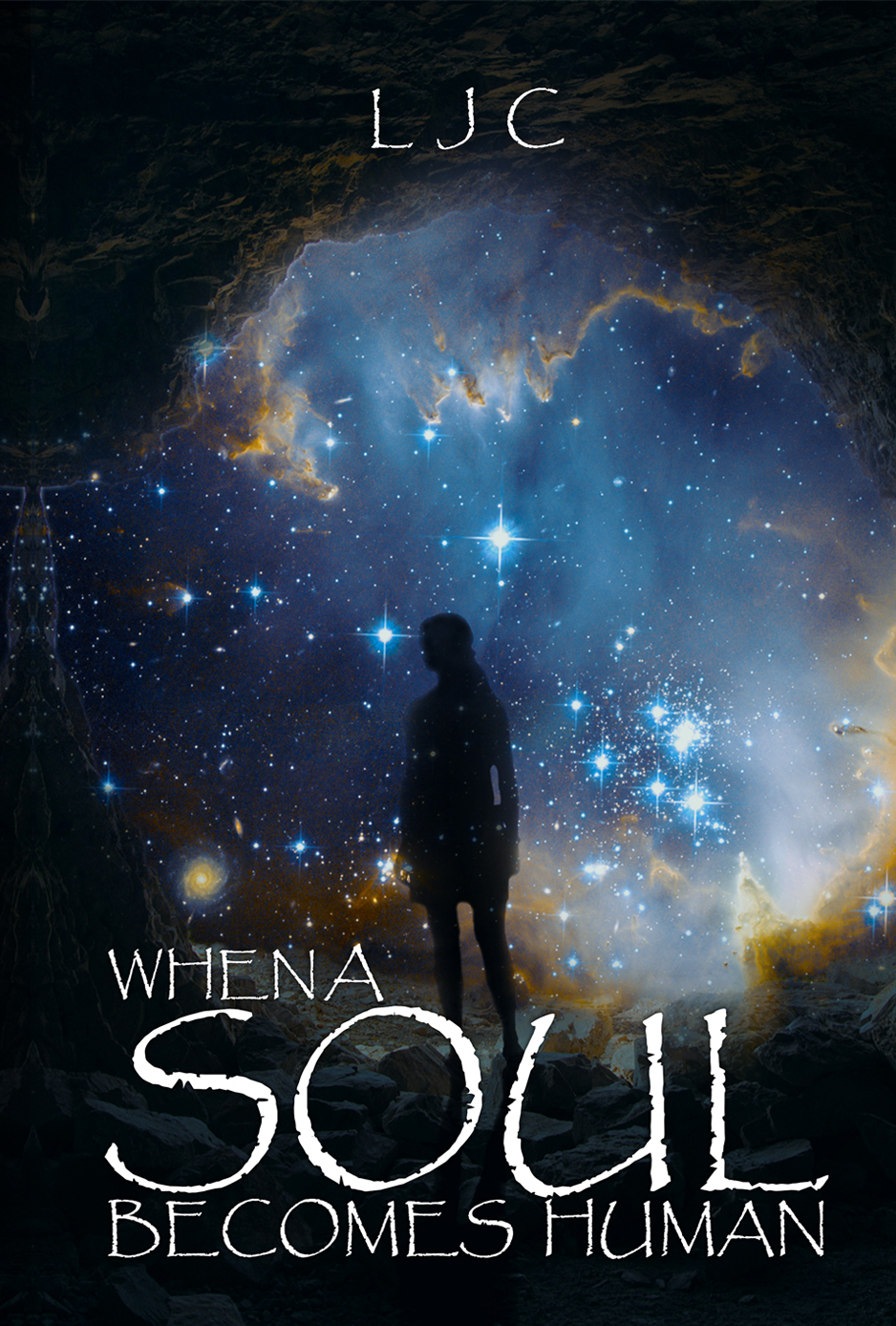 Book cover: When A Soul Becomes Human by LJC